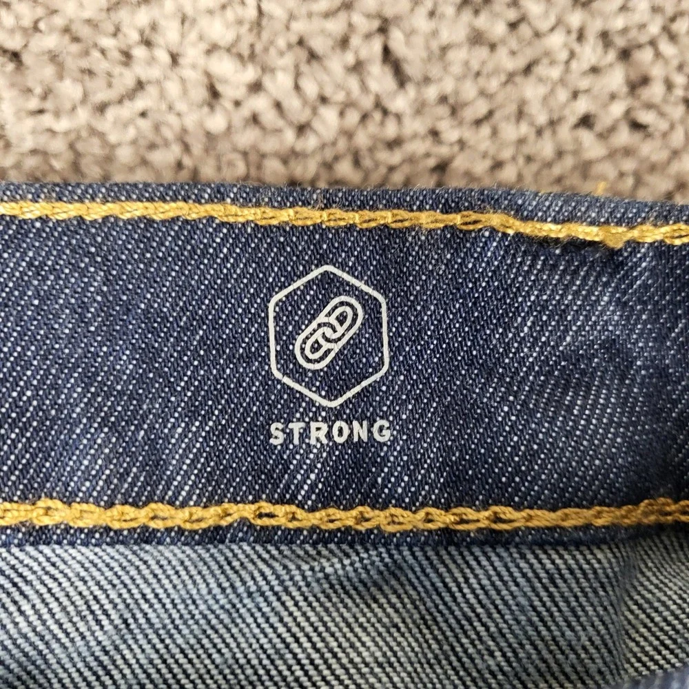 Levi's Men's Western Fit Straight Leg Strong Denim Jeans Dark Wash W30 L32